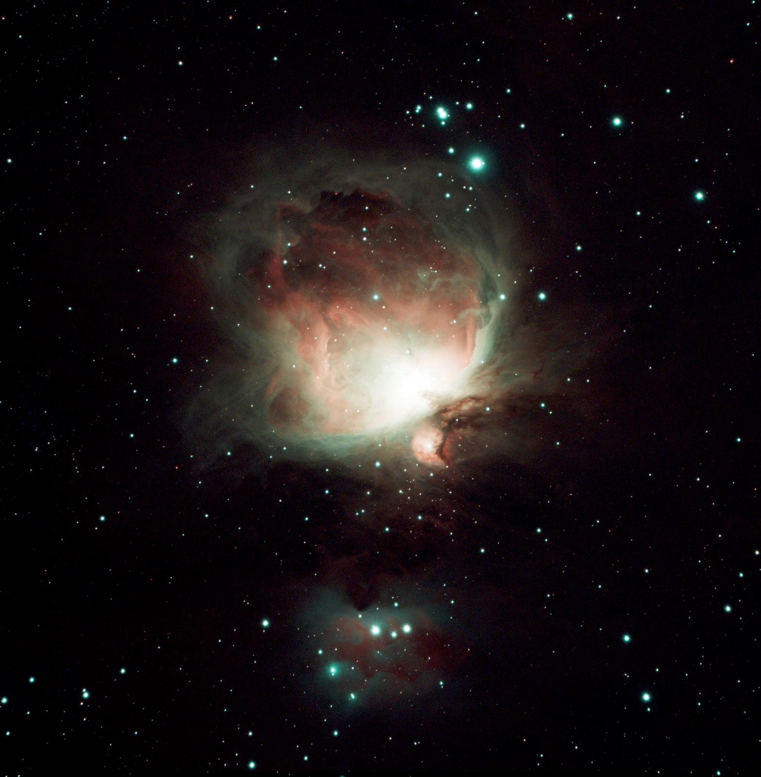 M42 with some processing in GIMP