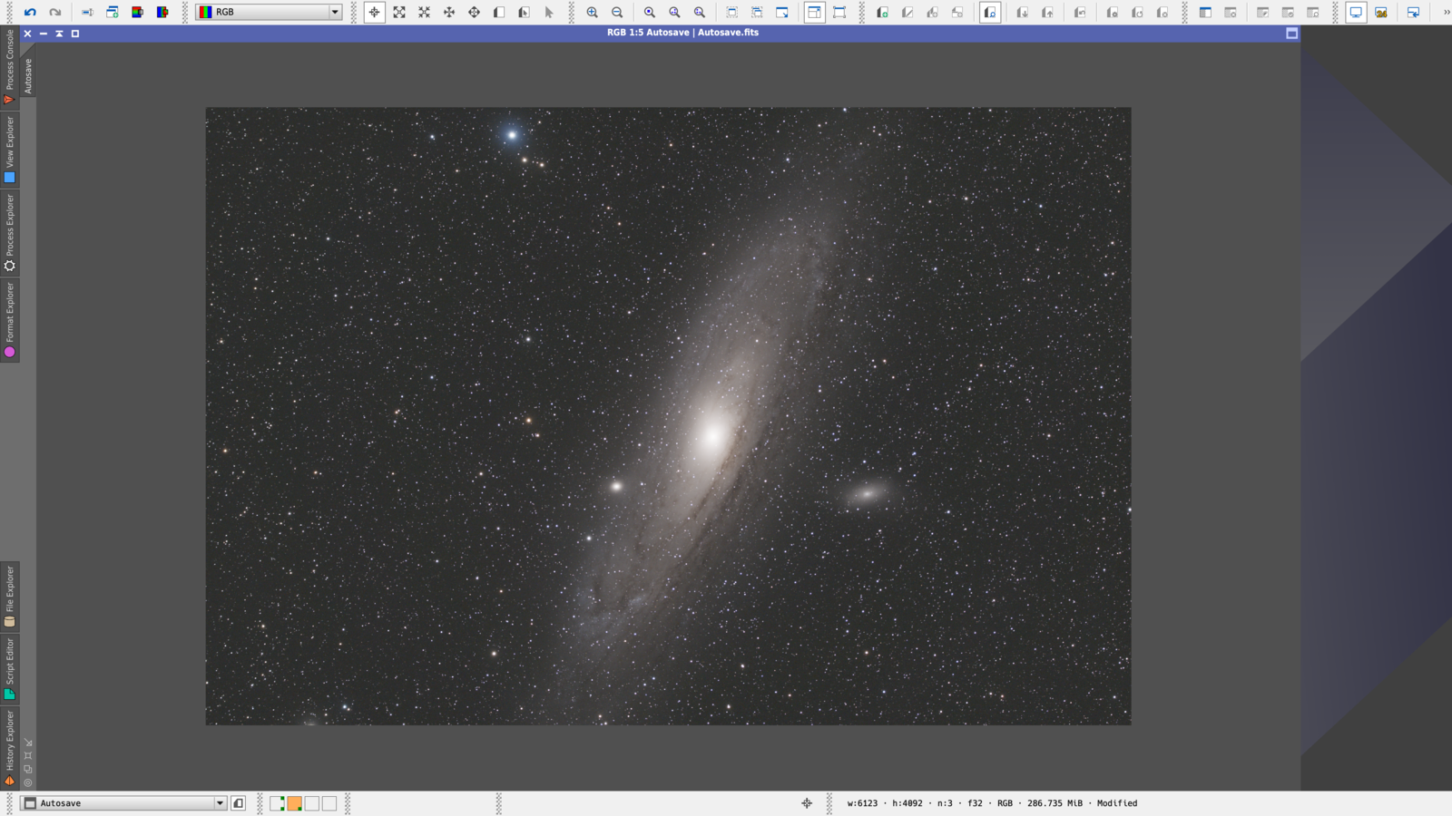 BG M31 New Dataset
