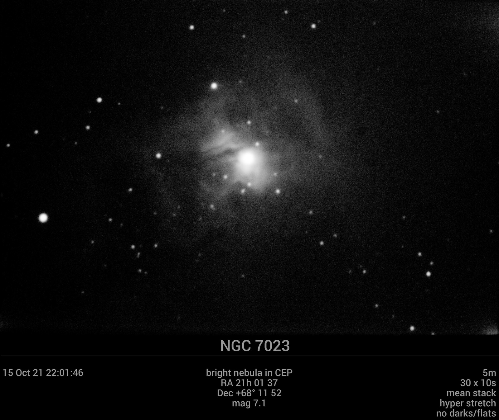 NGC 7023 15Oct21 22 01 46