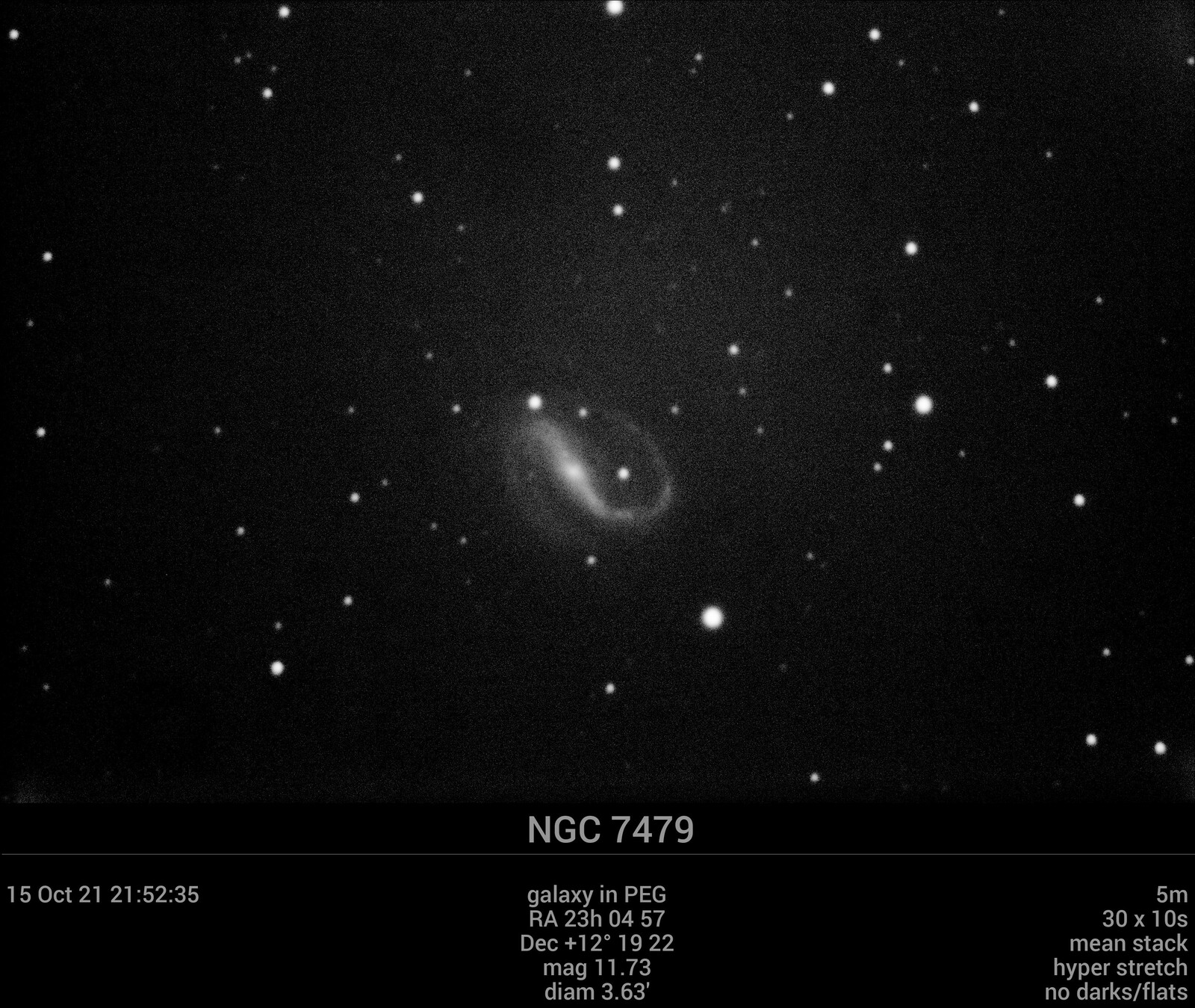 NGC 7479 15Oct21 21 52 36