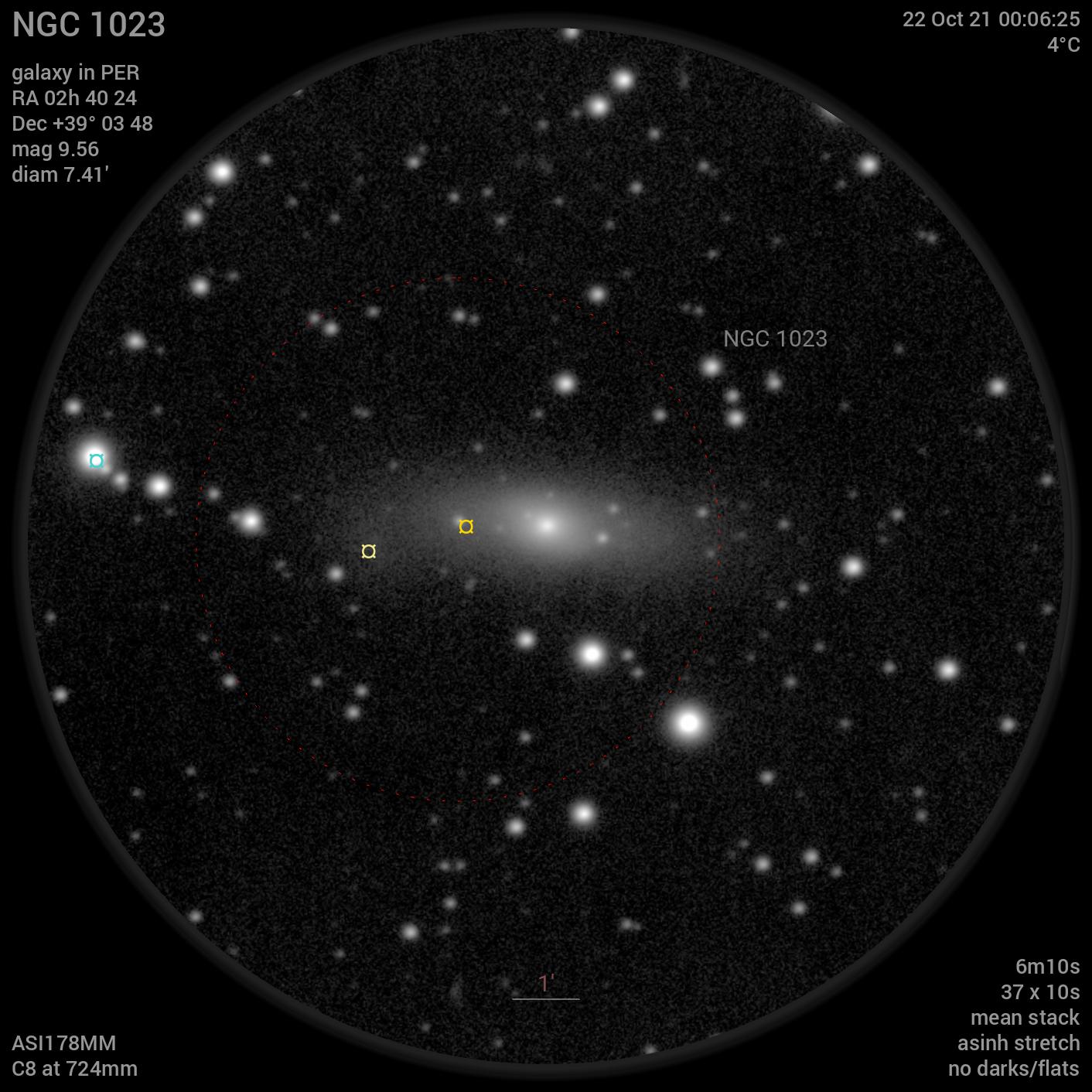 NGC 1023 22Oct21 00 06 26