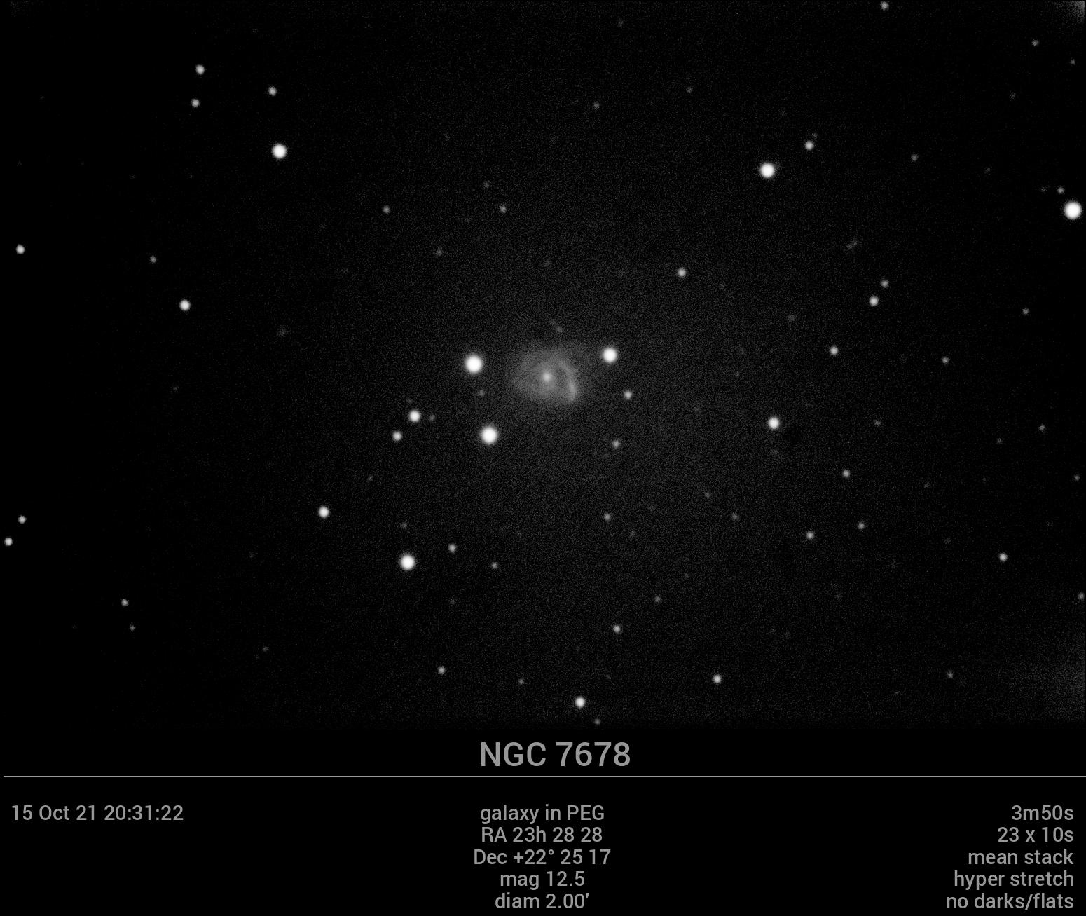 NGC 7678 15Oct21 20 31 22