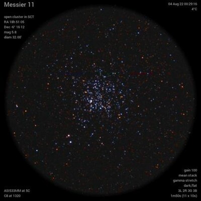 Messier 11 04Aug22 00 29 16