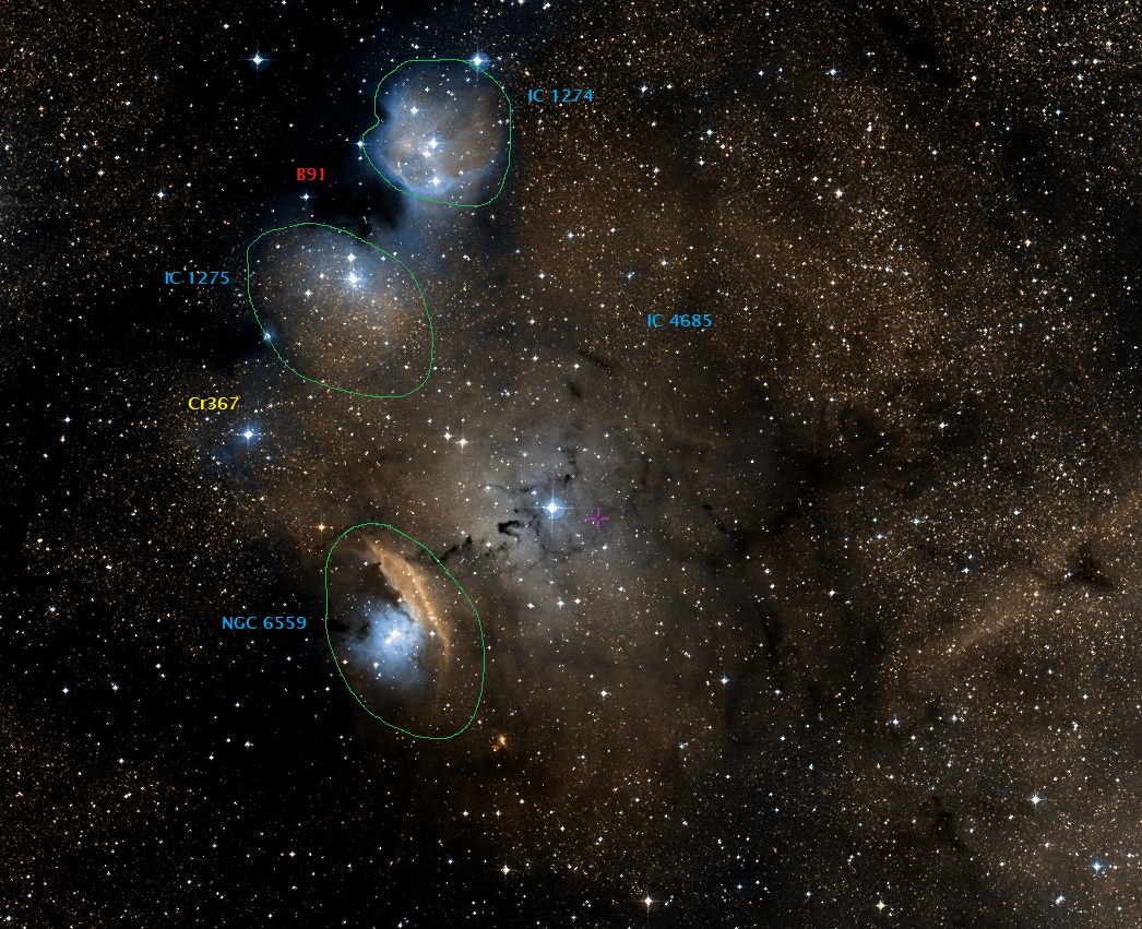 IC 4685 And The Chinese Dragon