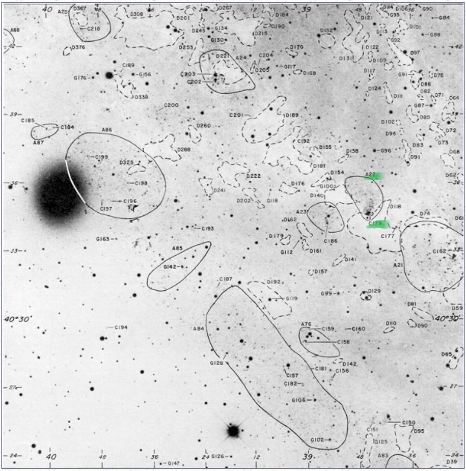 M31, BA 1 289 (HII with SA   Chart 5 from Atlas Of The Andromeda Galaxy)