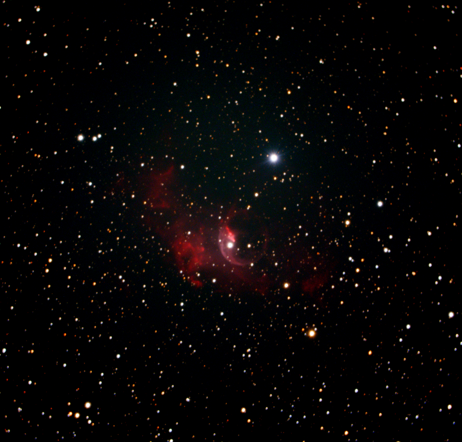 NGC 7635 EAA (Stack 79frames 3555s WithDisplayStretch)