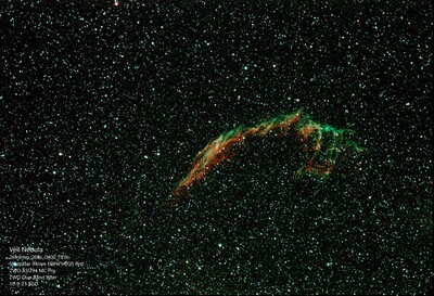 Veil Nebula 26frames 208s G400 T8.0s