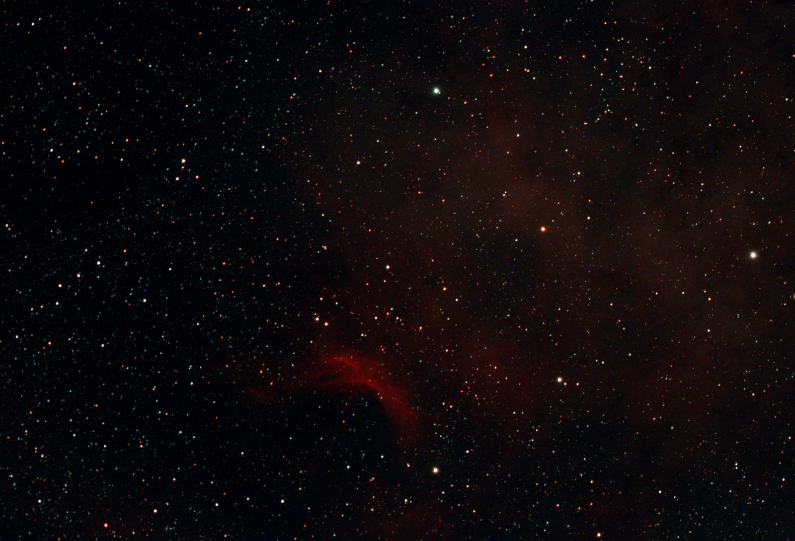 Cyg NGC6997 BirdsNest Hyp 183 G18 NBZ 41F 615S NoEdit 07052022m