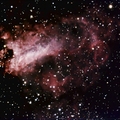 M17 C8 > IRcut > McDs10c 2023-06-22and25 49min35s  SAME DATA different processing -  AstroDenoise Gimp AstroSharp