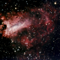 M17 C8 > IRcut > McDs10c 2023-06-22and25 2hours1minuteTotalTime  SAME DATA different processing - AstroDenoise Gimp AstroSharp