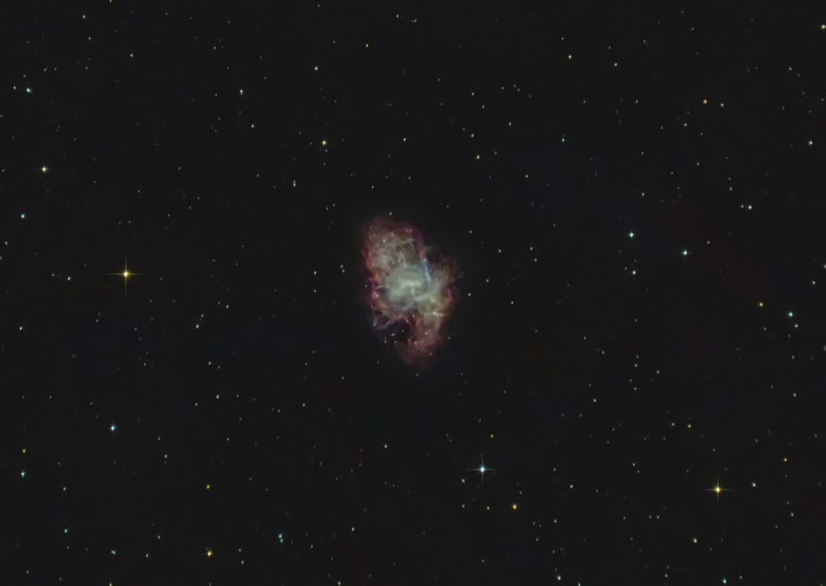 Crab Nebula taken with a Meade DSX-125 (ETX-125 OTA)