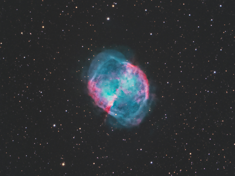 M27 Dumbbell Nebula V3a