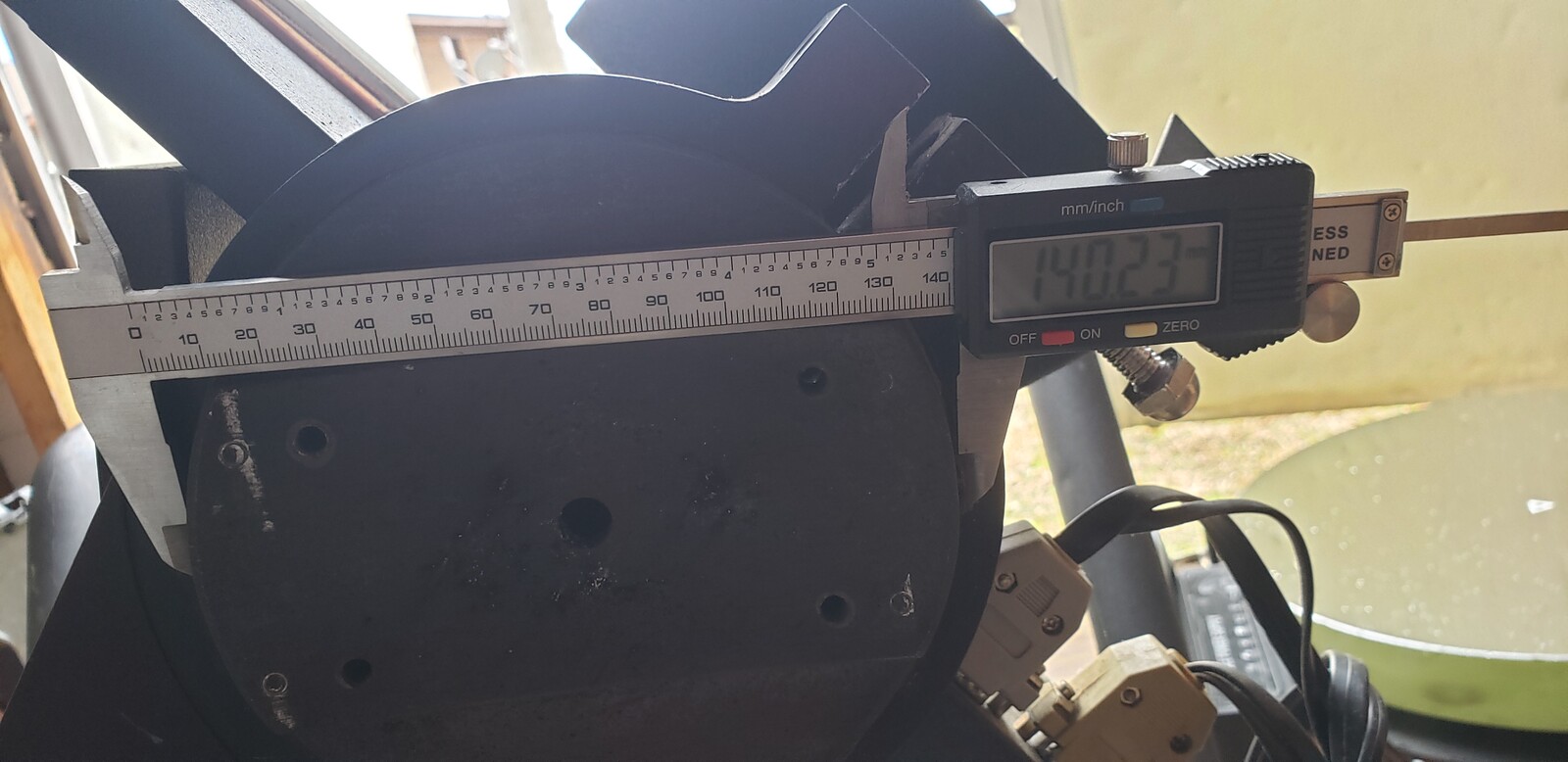 Measurement with NGT-18 bowl removed