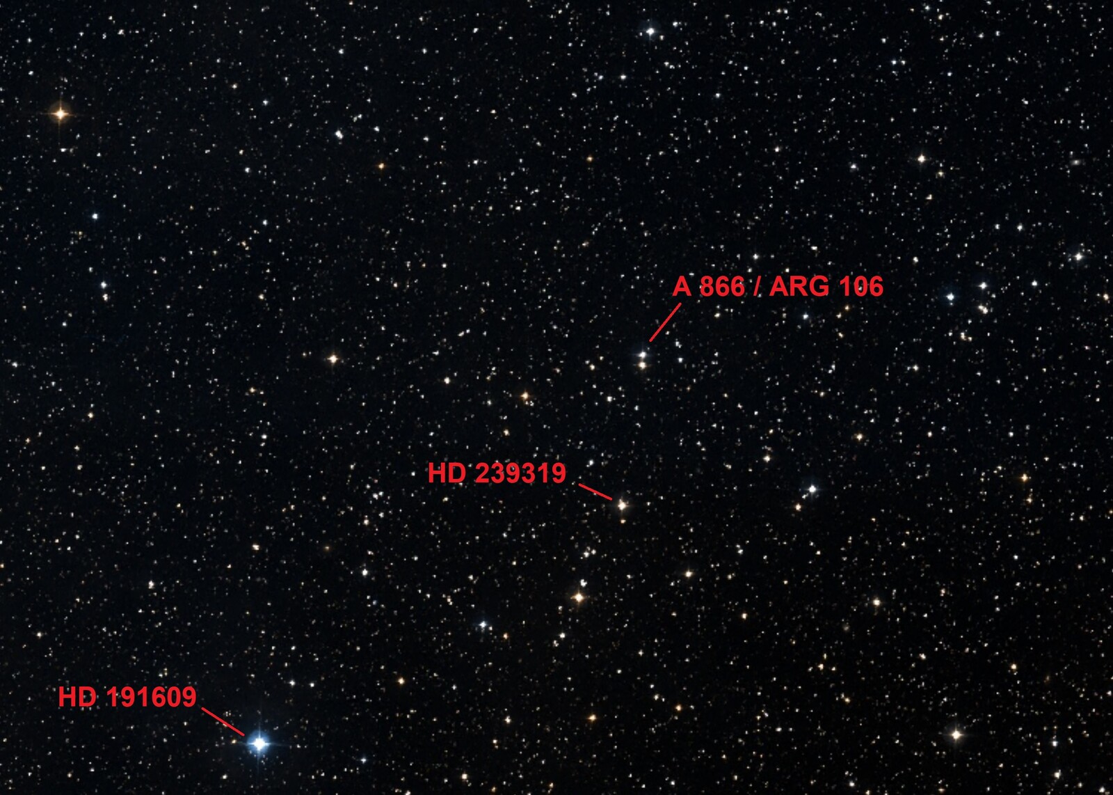 Cygnus    ARG 106 Aka A 866
