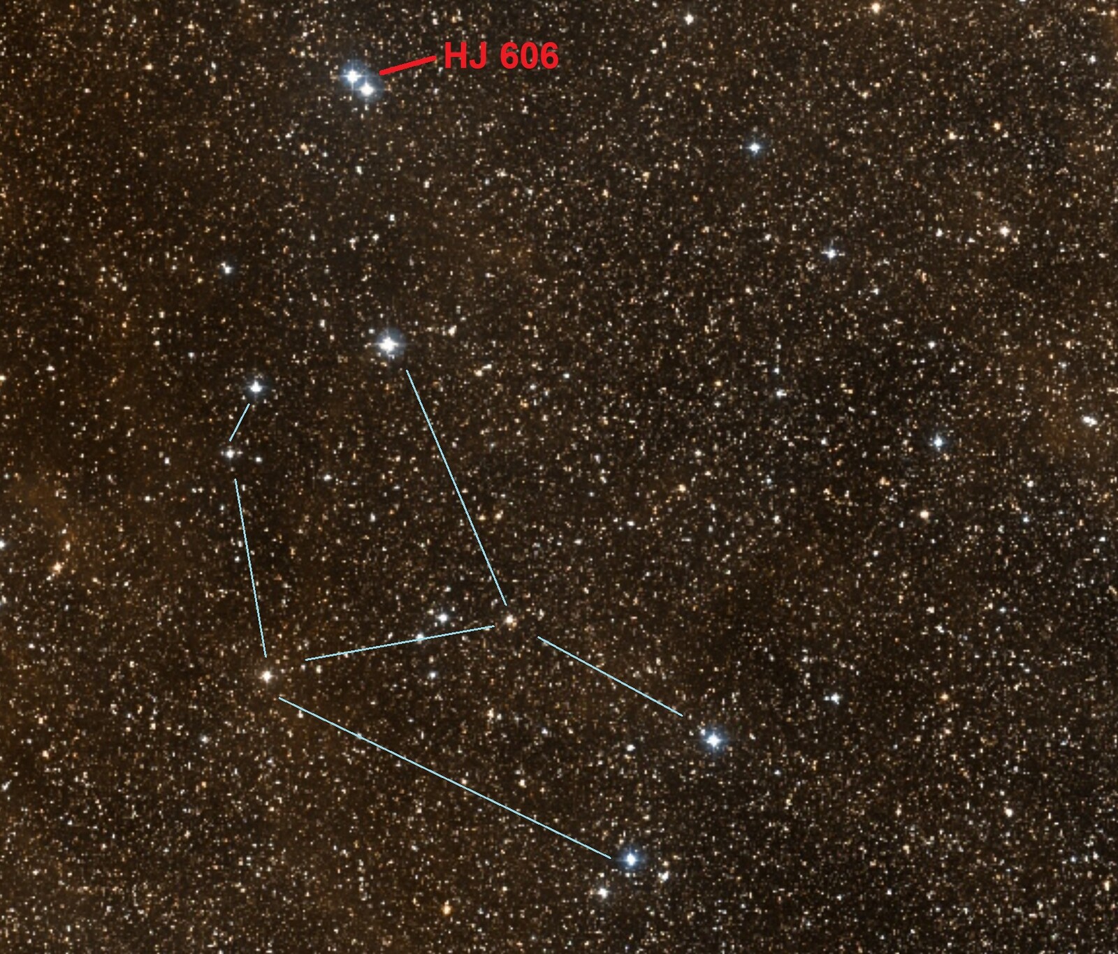 Cygnus    HJ 606    Lepus Asterism