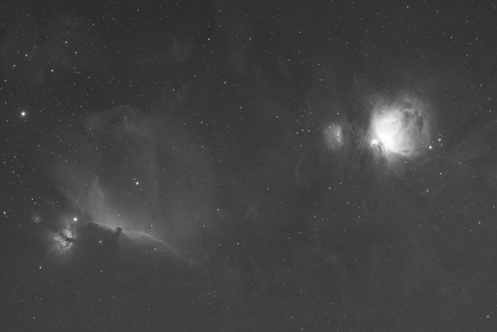 3nm H horsehead and orion