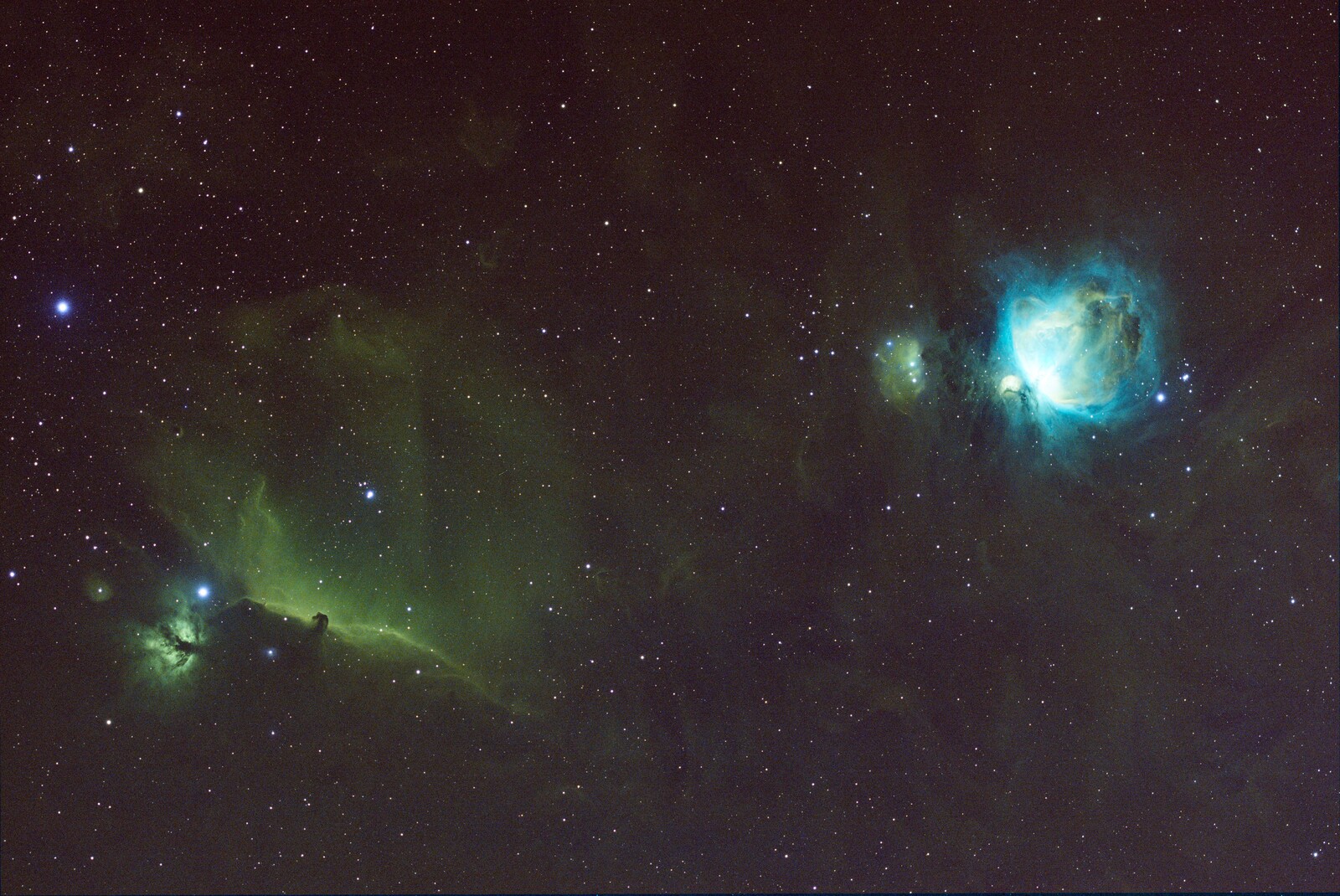3nm SHO horsehead And orion