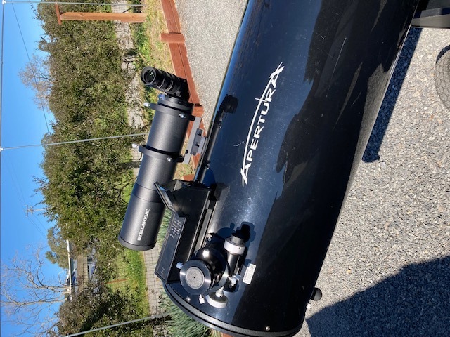 Stellarvue 80mm finder scope
