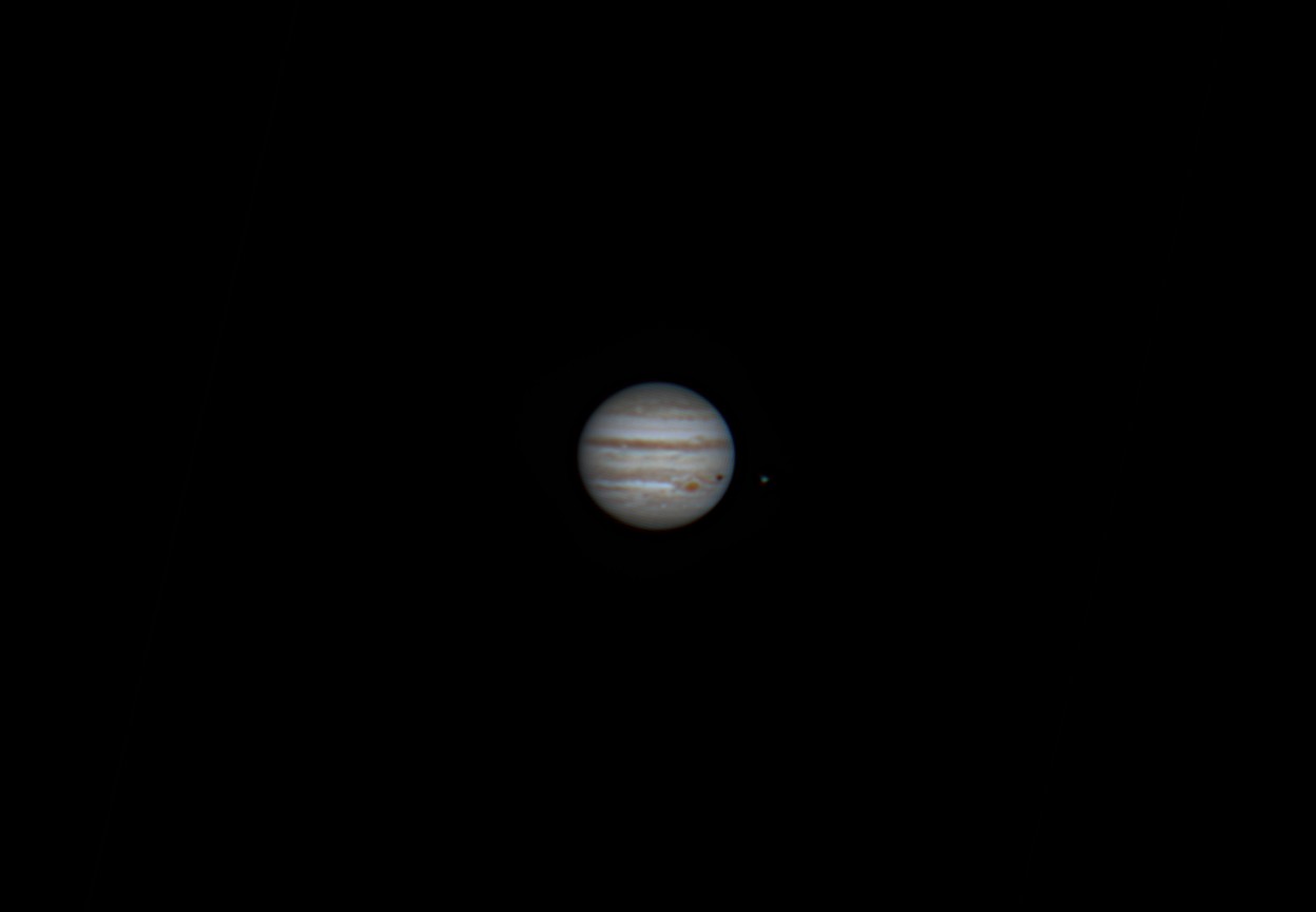 Jupiter and IO's Moon
