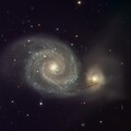 M51 (Whirlpool Galaxy) -- IRV image -- McDonald Observatory