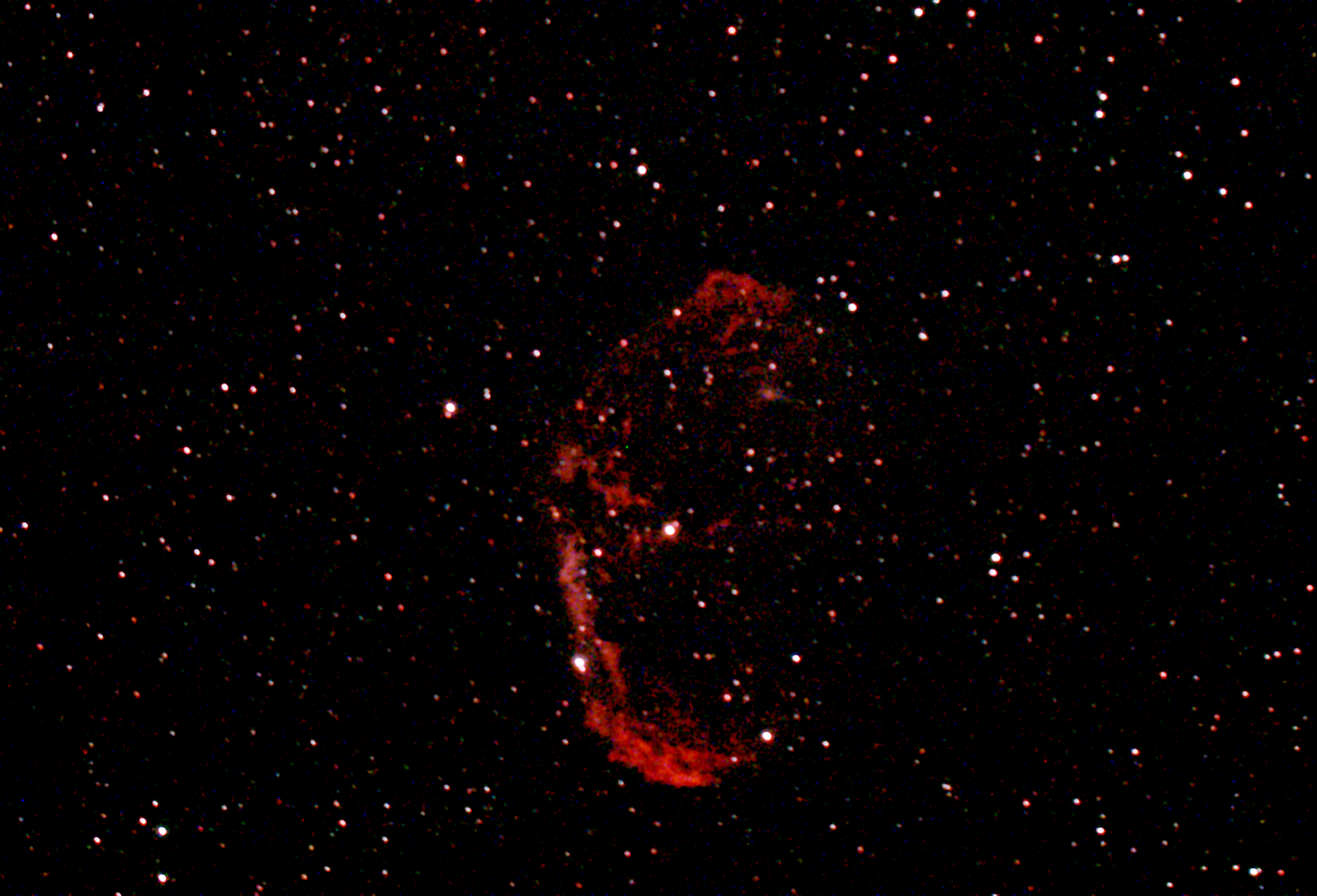 NGC6888 Stack 30frames 900s WithDisplayStretch