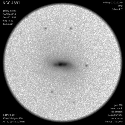 NGC 4691 05May23 22 02 41