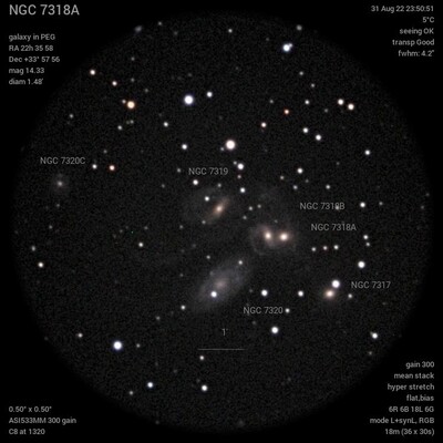 NGC 7318A 31Aug22 23 50 51 - LRGB view