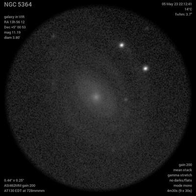 NGC 5364 05May23 22 12 41