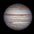 20220924 0918 UTC pipp Jupiter C8 Tv2x AS P85 lapl5 ap241 Rxd130 RXstackAll GaussGIMPsharp