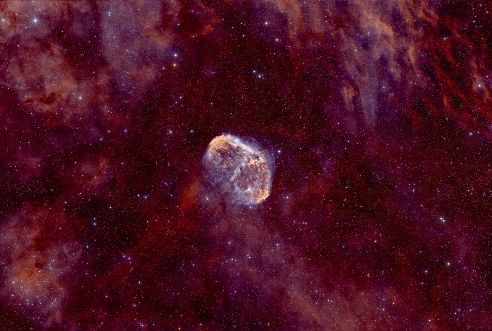 Crescent Nebula 16 Hrs