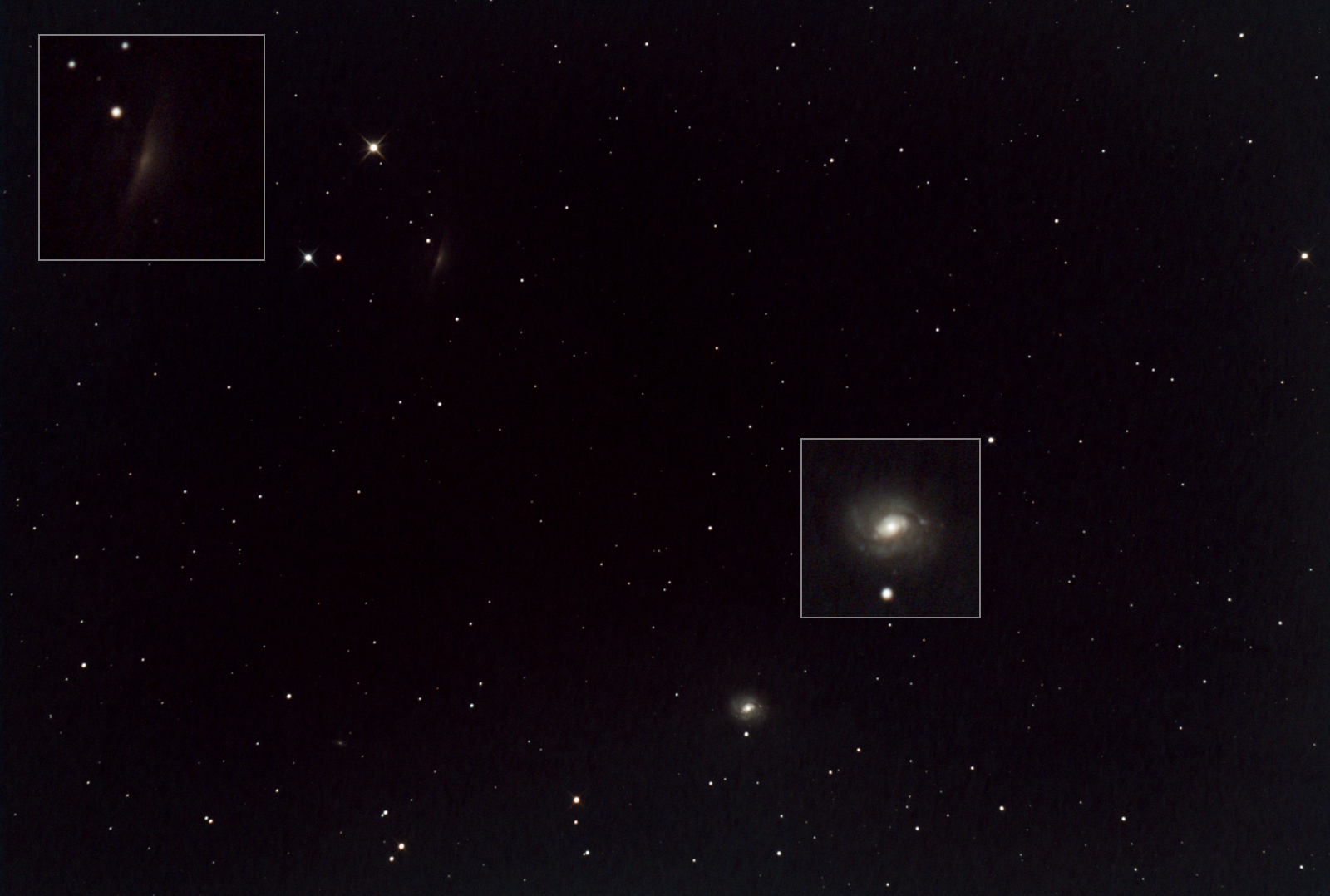 M77 NGC1055 wInsets VX8 294 g300 Br8 lpsd3 79F 1185S NoEdit 10302022m