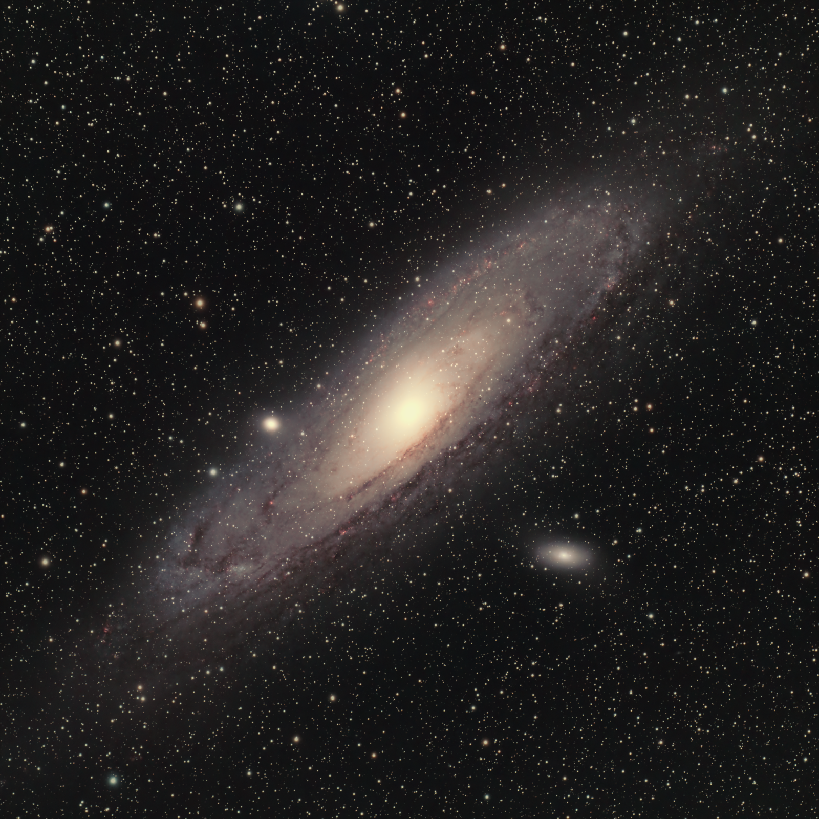 Andromeda Galaxy RGB+HaOIII