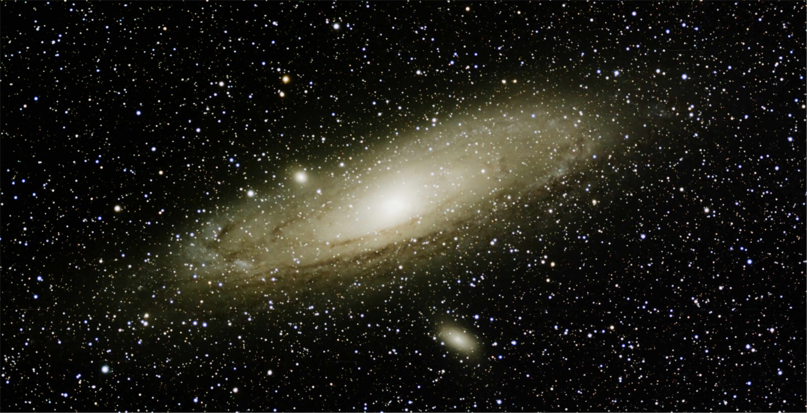 Mosaic of M31 Andromeda Galaxy