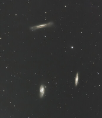 LeoTriplet  M65, M66, and NGC 3628