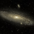 M31 with the Vespera telescope, post-processed
