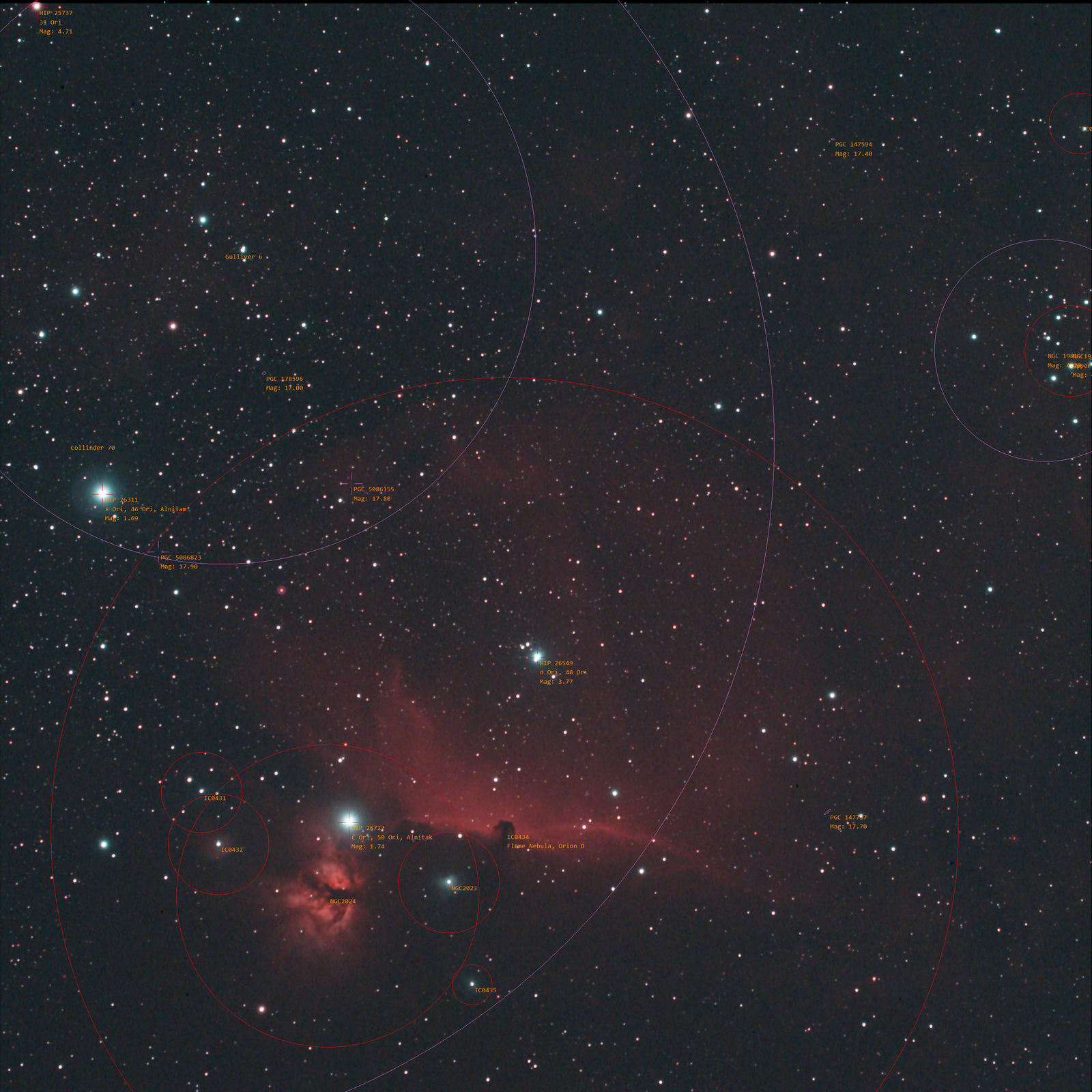 Orion 81 frames 2430s (L eNhance) WithAnnotations