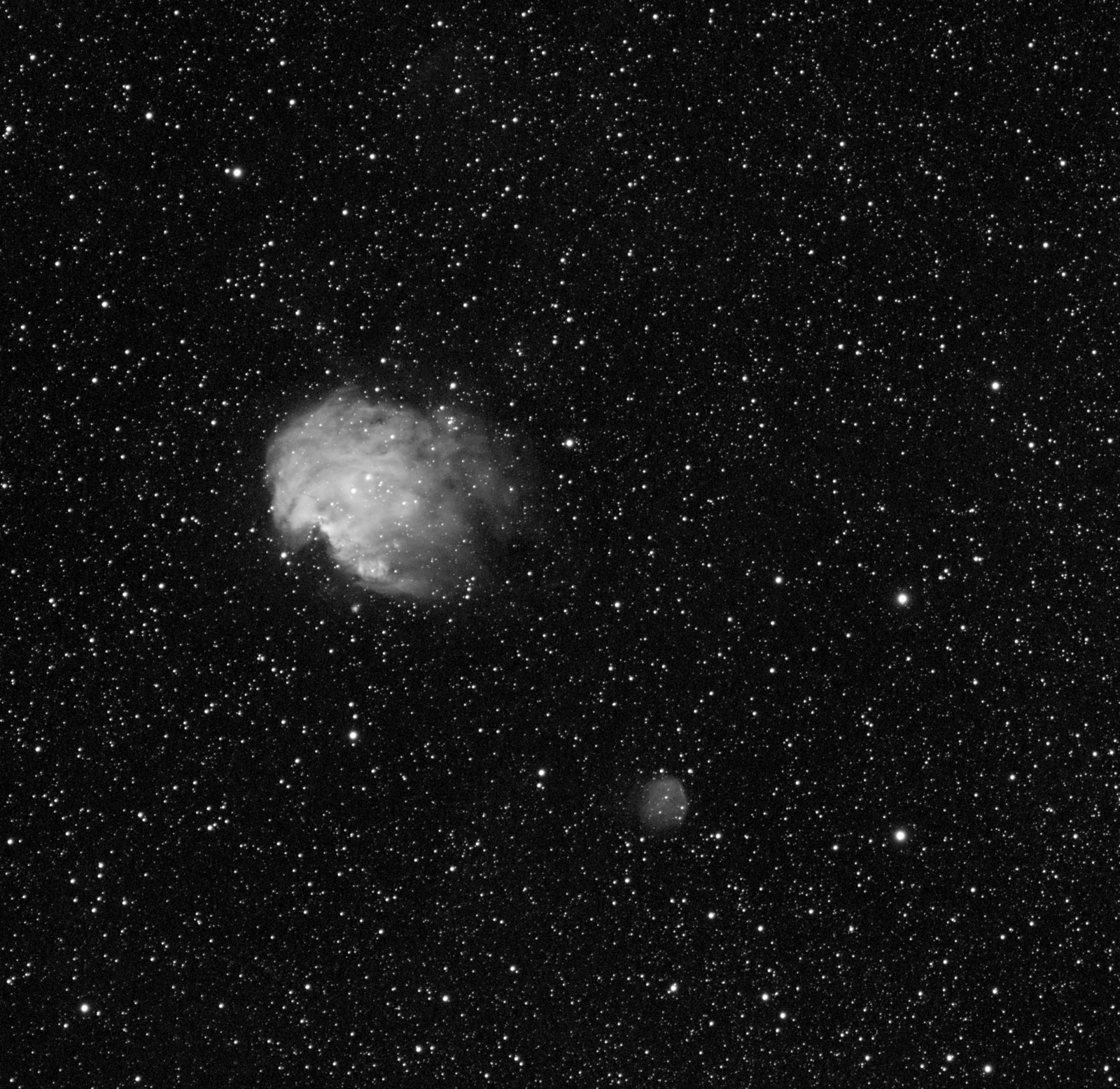 NGC2174 70 frames 4200s (70m) (H alpha)