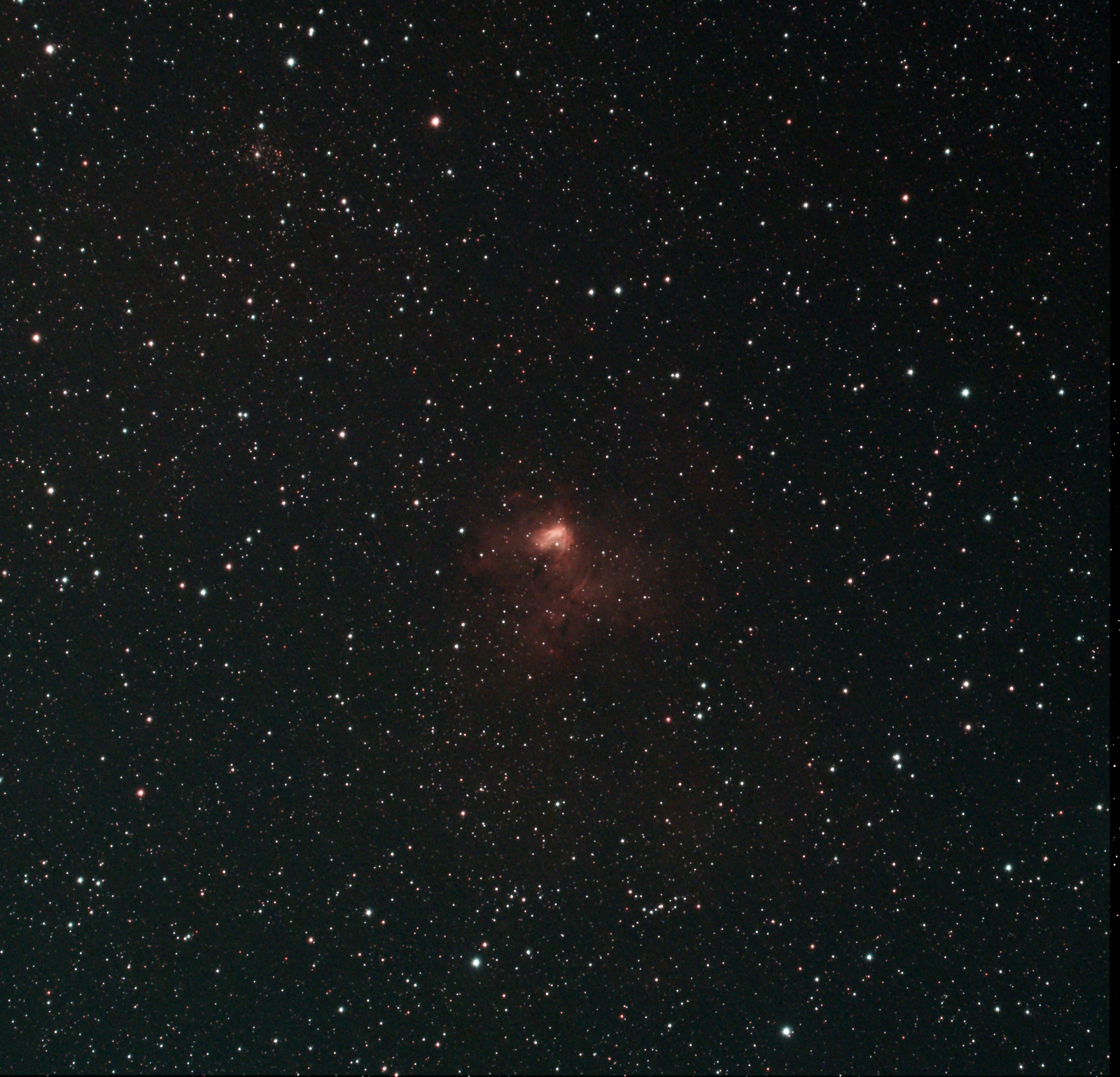 NGC1491 128 frames 3840s (64m) (L eNhance)