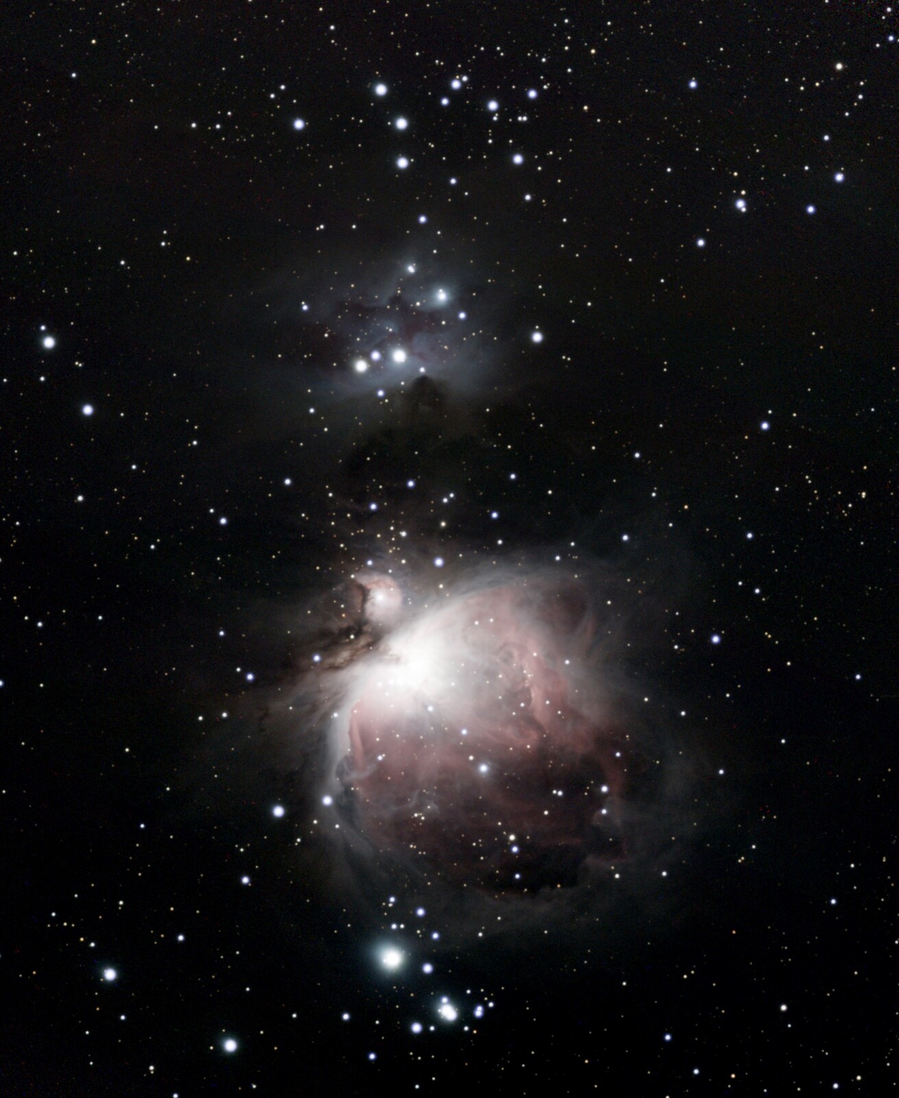Orion and Flame Nebulas
