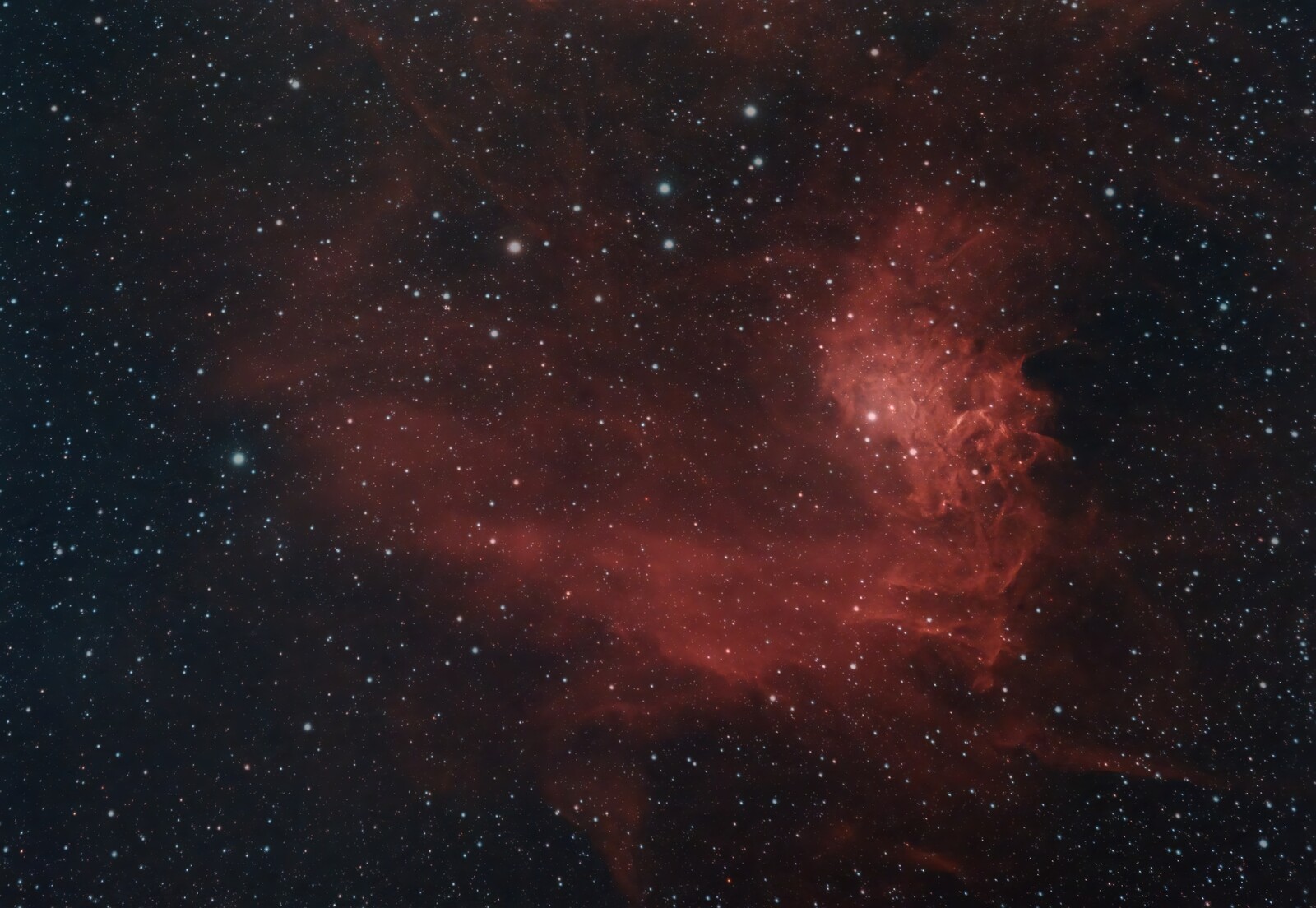 IC405 (Flaming Star Nebula)