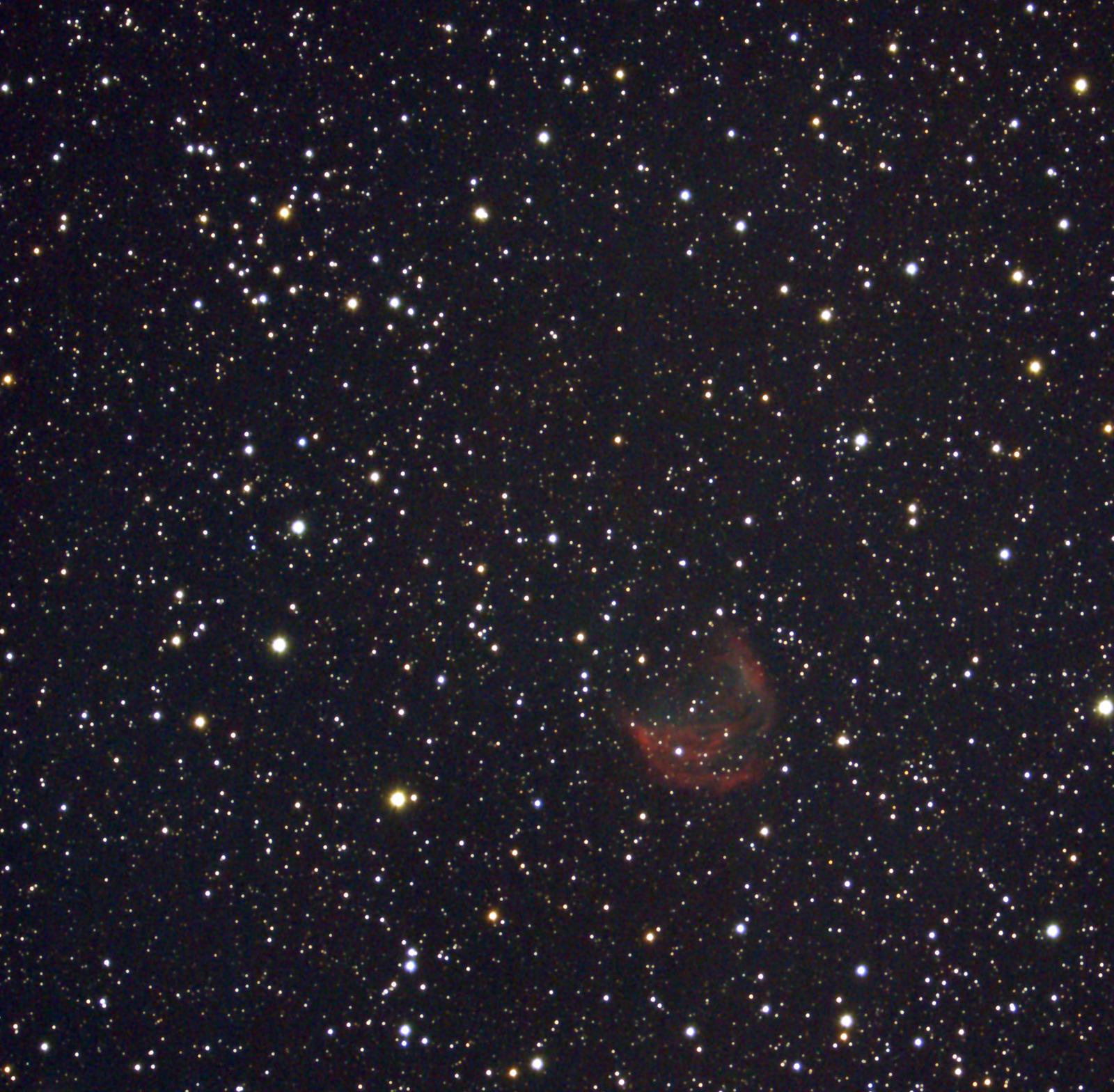 Abell 21, NGC2395 160 frames 4800s 80m (UV IR) (Cropped)