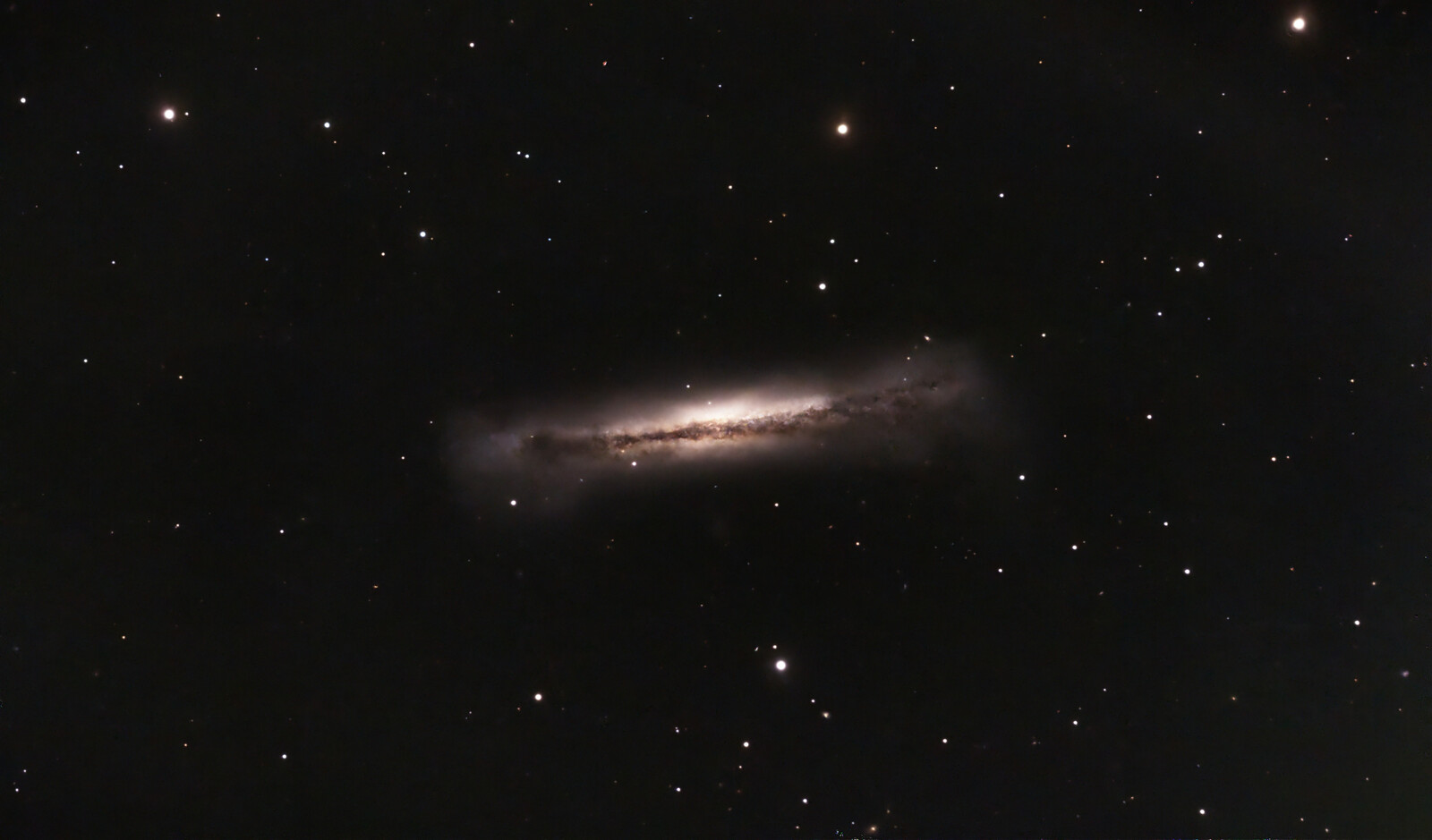 NGC 3628 - Hamburger Galaxy