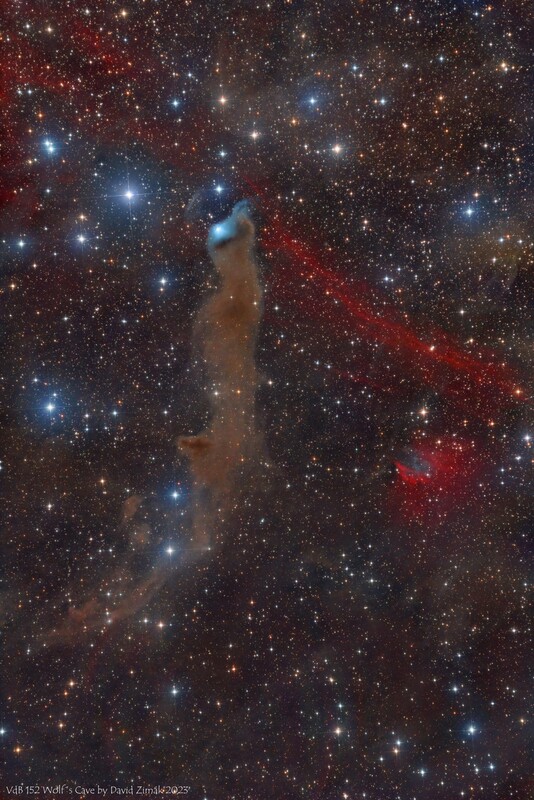 VdB 152 - Wolf´s cave nebula - HaRGB