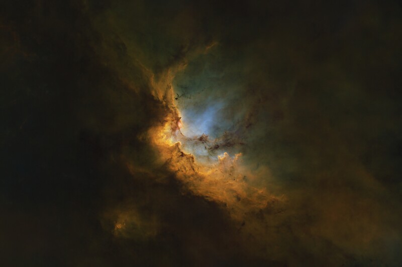 NGC 7380 starless SHO