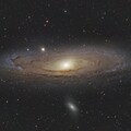 M31 - Andromeda and its neighbouring Worlds