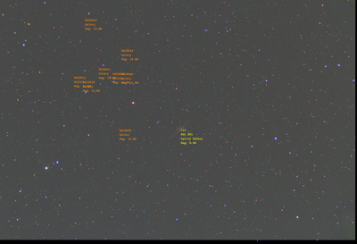 NGC891etc Stack 28frames 224s WithAnnotations