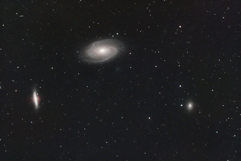 Galaxies M81, M82, and Garland (among others in photo)