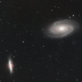 Galaxies M81 (Bode's) and M82 (Cigar)