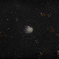 NGC2174 (49 Subs, 1470s) (H alpha)   22 30 54 WithAnnotations WithAnnotations