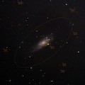 NGC4559 (98 Subs, 2940s) (UV IR)   01 30 38 WithAnnotations